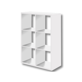 Etagère max 6 blanc