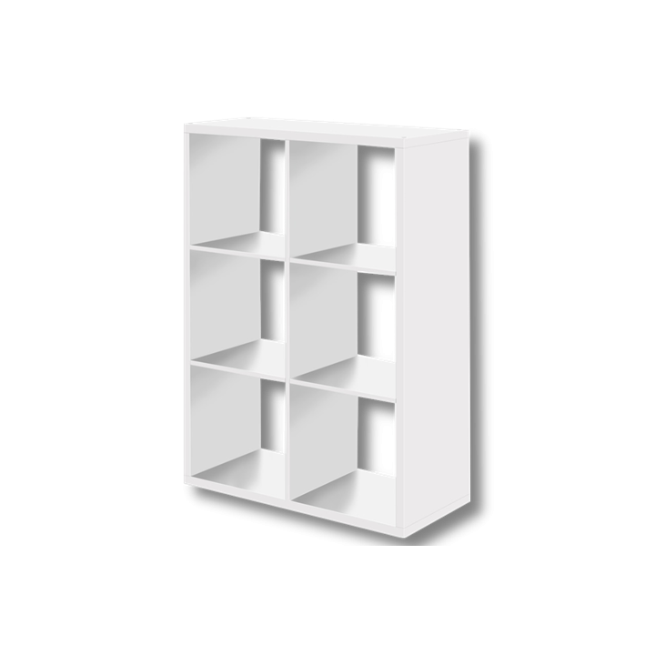 Etagère max 6 blanc
