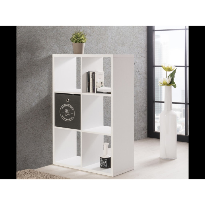 Etagère max 6 blanc