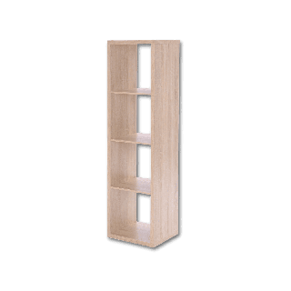 Etagère colonne Max 4 chêne sonoma