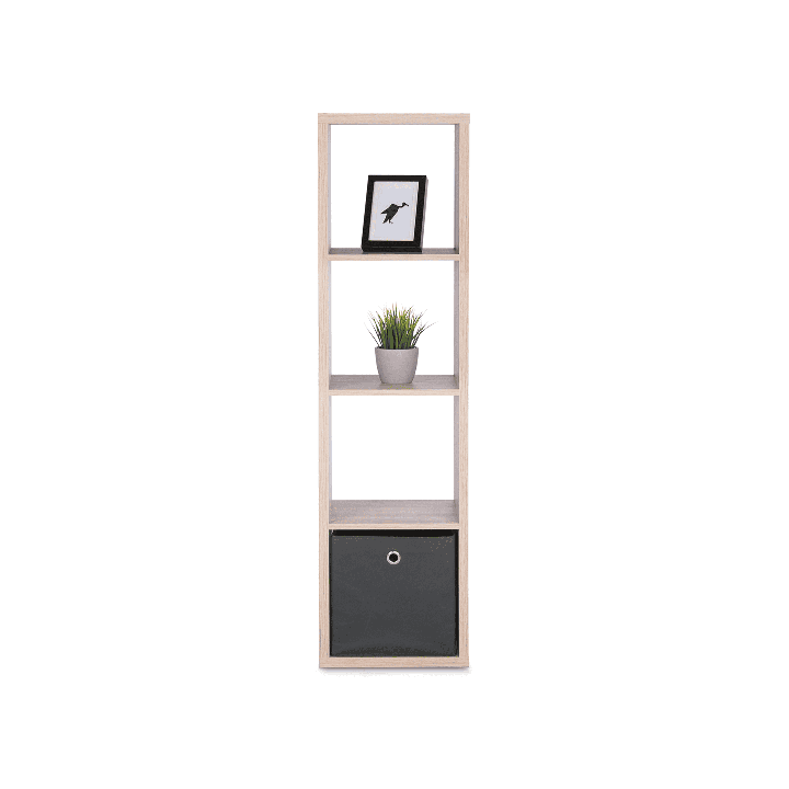 Etagère colonne Max 4 chêne sonoma