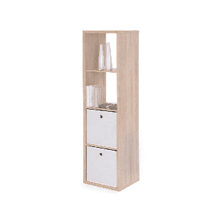 Etagère colonne Max 4 chêne sonoma