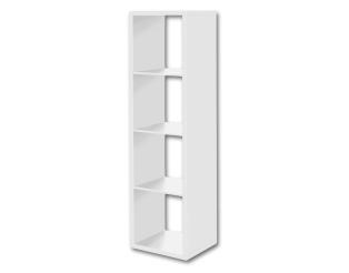Etagère colonne max 4 blanc