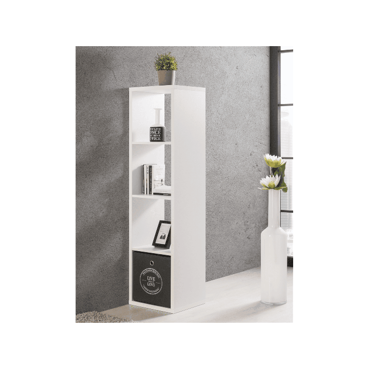 Etagère colonne max 4 blanc