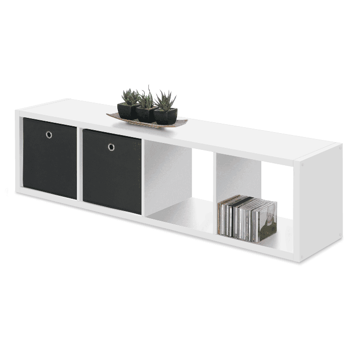 Etagère colonne max 4 blanc