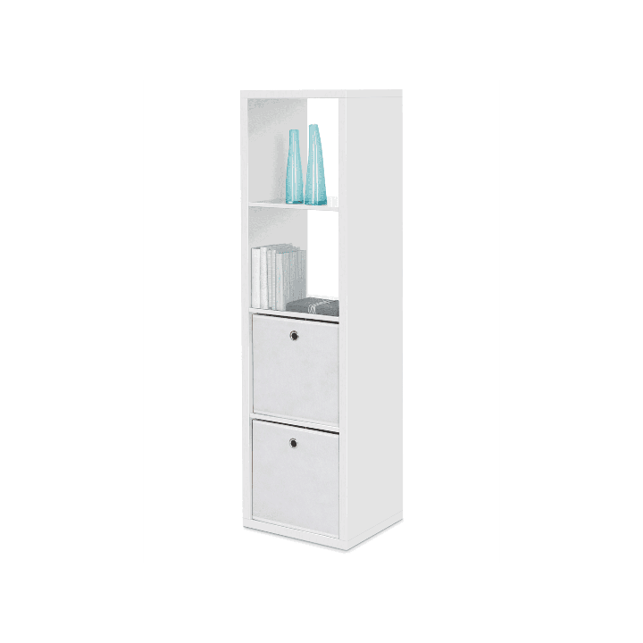 Etagère colonne max 4 blanc