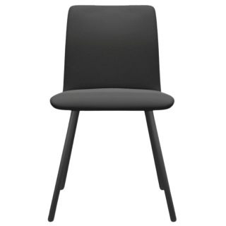 Chaise Pisa gris anthracite