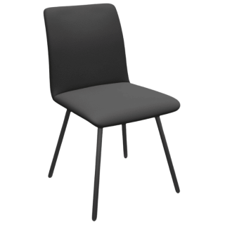 Chaise Pisa gris anthracite