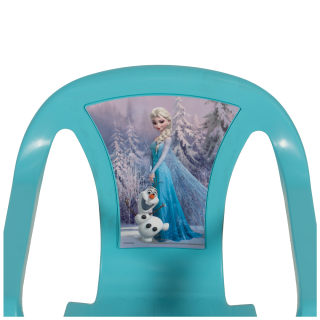Fauteuil enfant Disney Frozen bleu