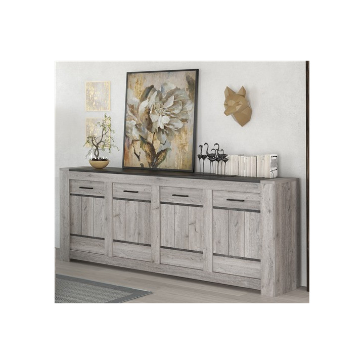 Dressoir Tom chêne gris