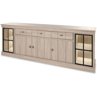 Dressoir Orange orme naturel
