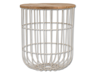 Table de salon Wooden &  Iron Coffee table 02