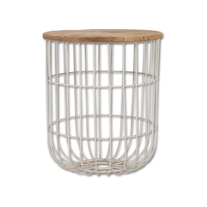 Table de salon Wooden &  Iron Coffee table 02