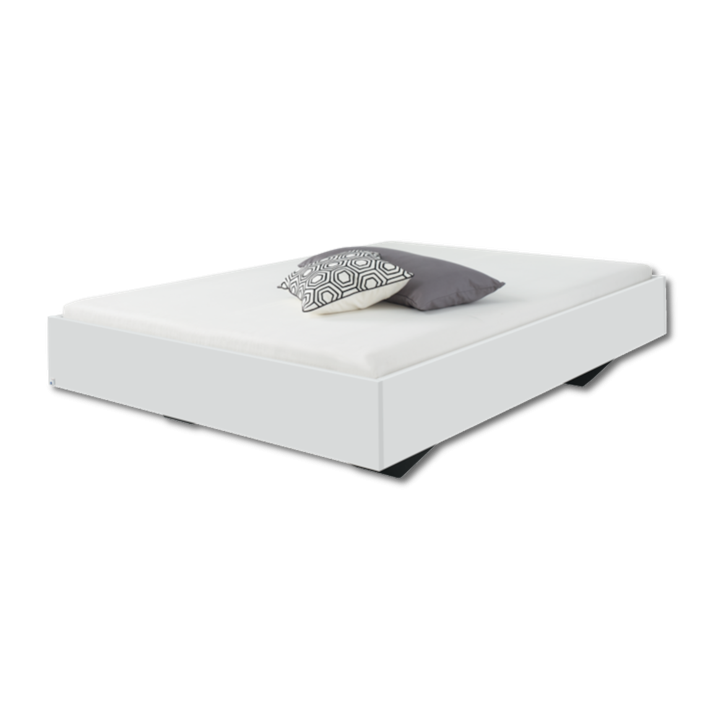 Cadre de lit 160x200 Phoenix blanc neige