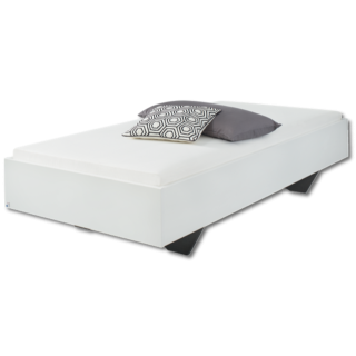 Cadre de lit 90x200 Phoenix blanc neige