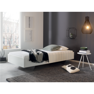 Cadre de lit 90x200 Phoenix blanc neige