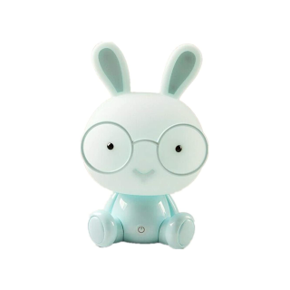 Lampe bunny bleu