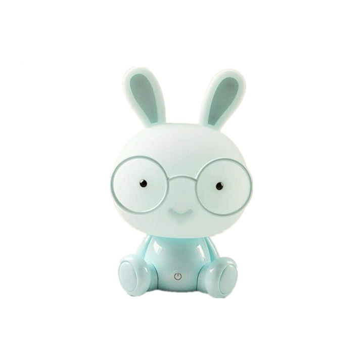 Lampe bunny bleu