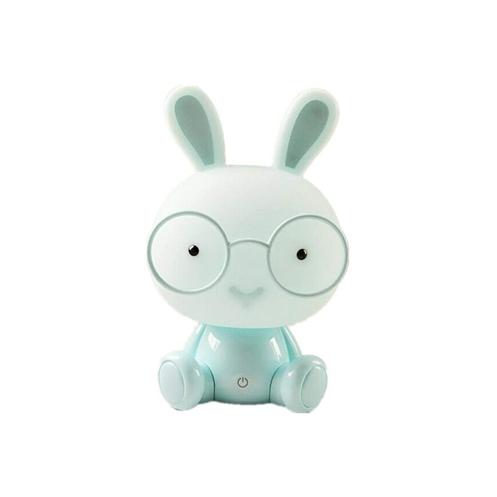 Lampe bunny bleu