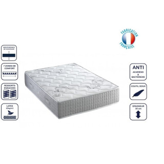 Matelas 140x190 Latex Spring ressort ensachés