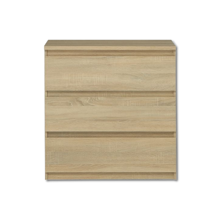 Commode 3T Chelsea chêne sonoma