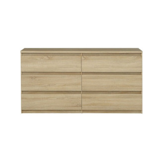 Commode 6T Chelsea chêne sonoma