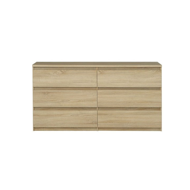 Commode 6T Chelsea chêne sonoma