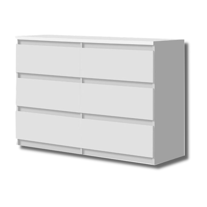 Commode 6T Chelsea blanc