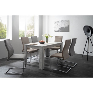 Table rectangulaire Niklas béton