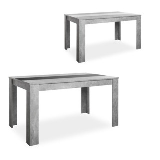 Table rectangulaire Niklas béton