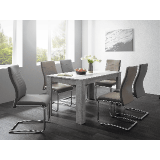 Table rectangulaire Niklas béton