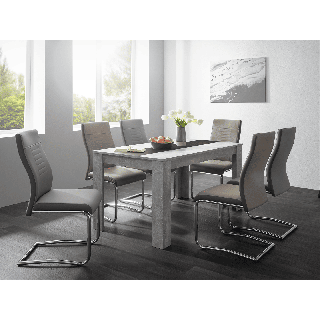 Table rectangulaire Niklas béton