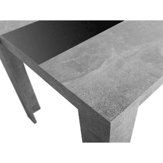 Table rectangulaire Niklas béton