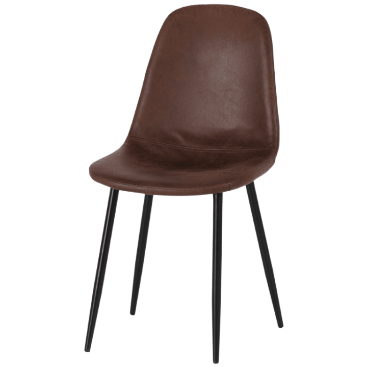 Chaise Carina vintage brown