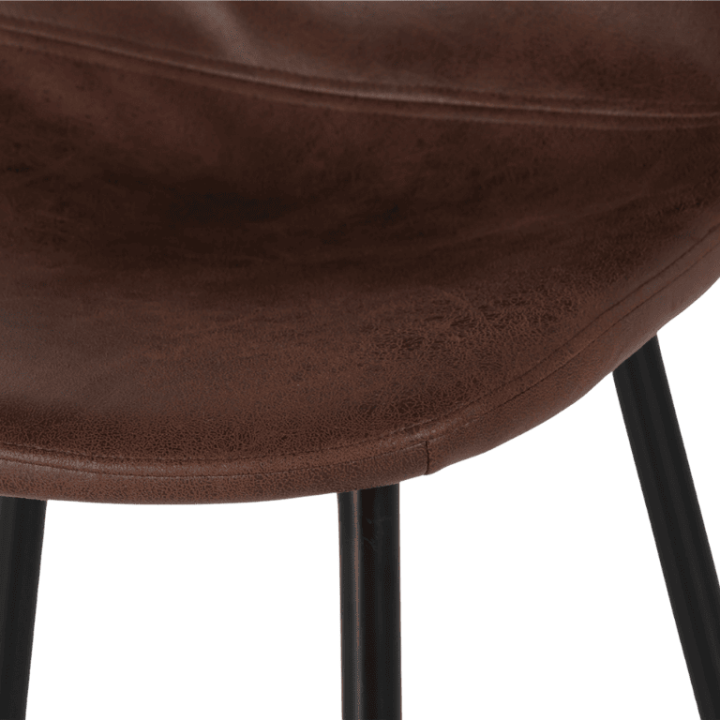 Chaise Carina vintage brown