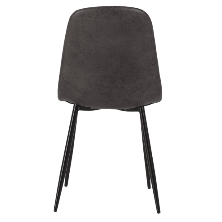 Chaise Carina vintage anthracite