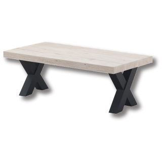Table de Salon Eureka natural oak/noir