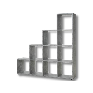 Etagère Bergamo 2 gris béton