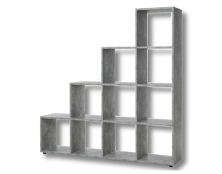 Etagère Bergamo 2 gris béton