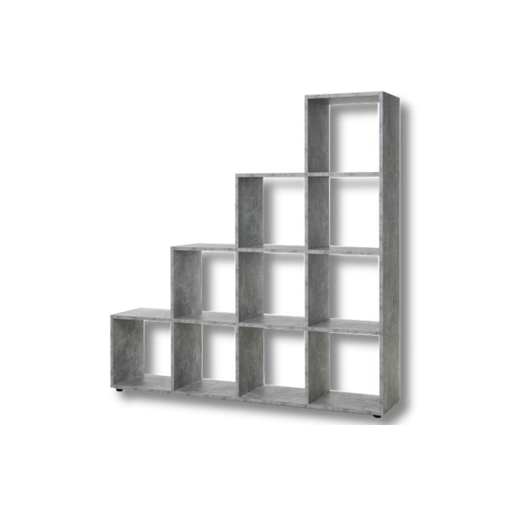 Etagère Bergamo 2 gris béton