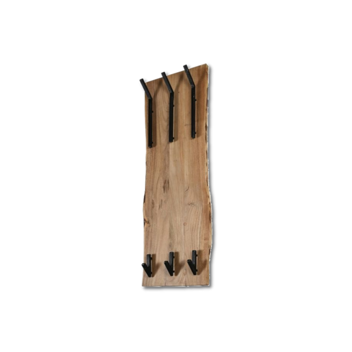 Porte-manteau Edge acacia