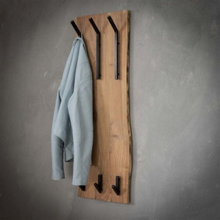 Porte-manteau Edge acacia