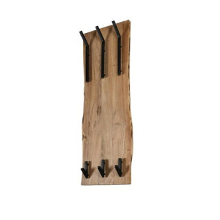 Porte-manteau Edge acacia