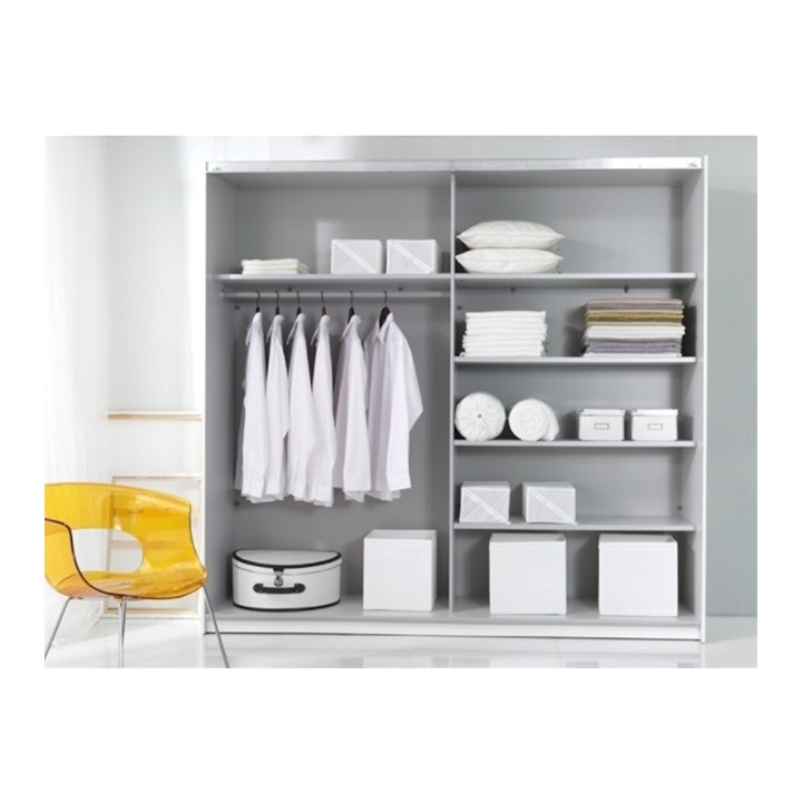 Armoire 2 portes Beta noir