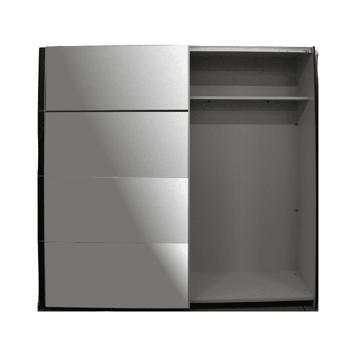 Armoire 2 portes Beta noir