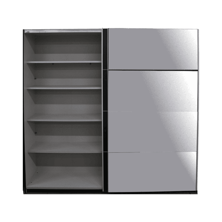 Armoire 2 portes Beta noir