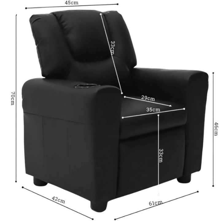 Mini relax 4400-2 Pu noir