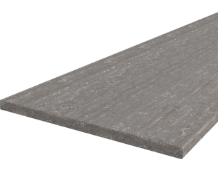 Plan de travail 2,6M gris foncé