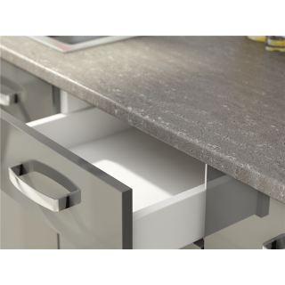 Plan de travail 2,6M gris foncé