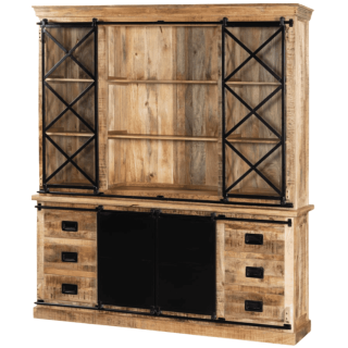Living Barn 001 bois massif mangue